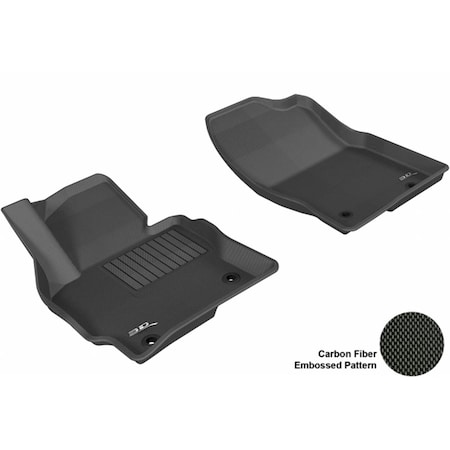 3D Maxpider MAZDA CX-5 2013-2014 KAGU BLACK R1 Floor Mat 3D584146